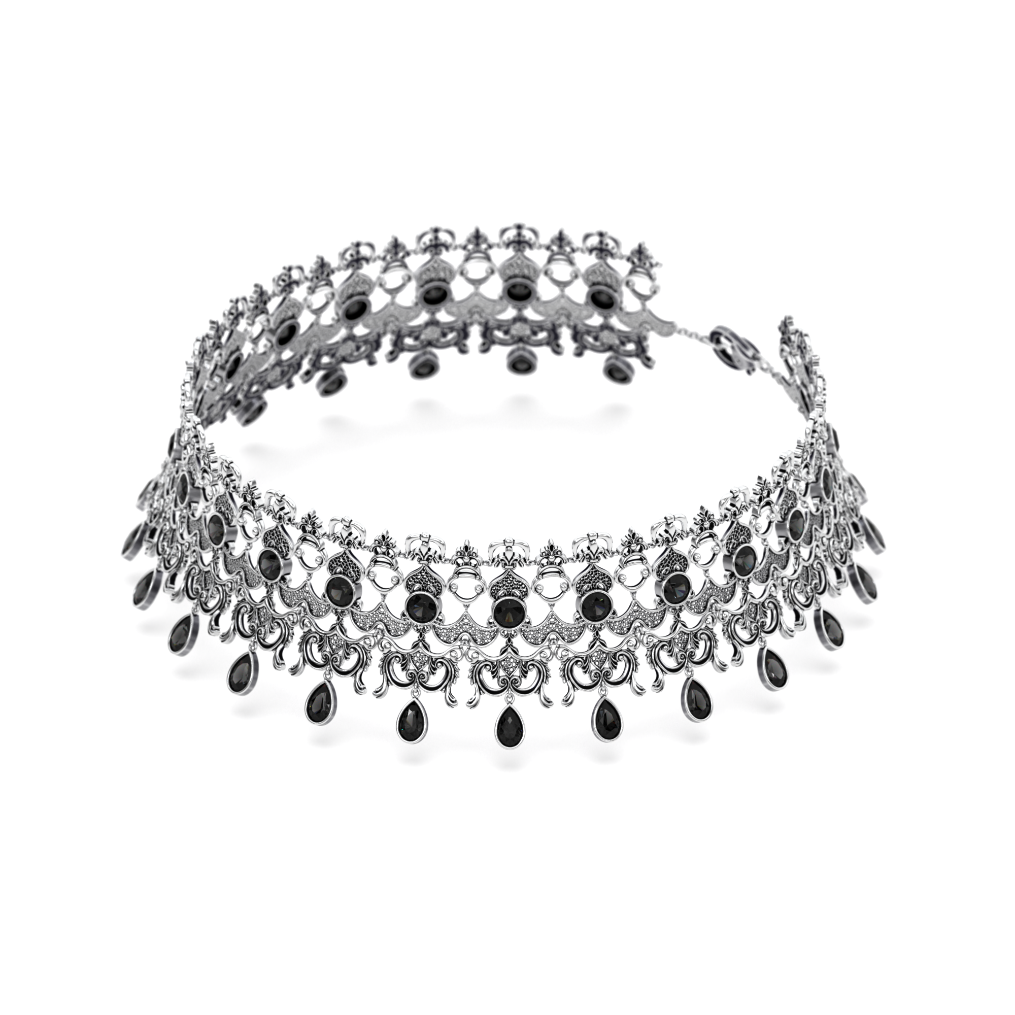 Shadow Lace Choker