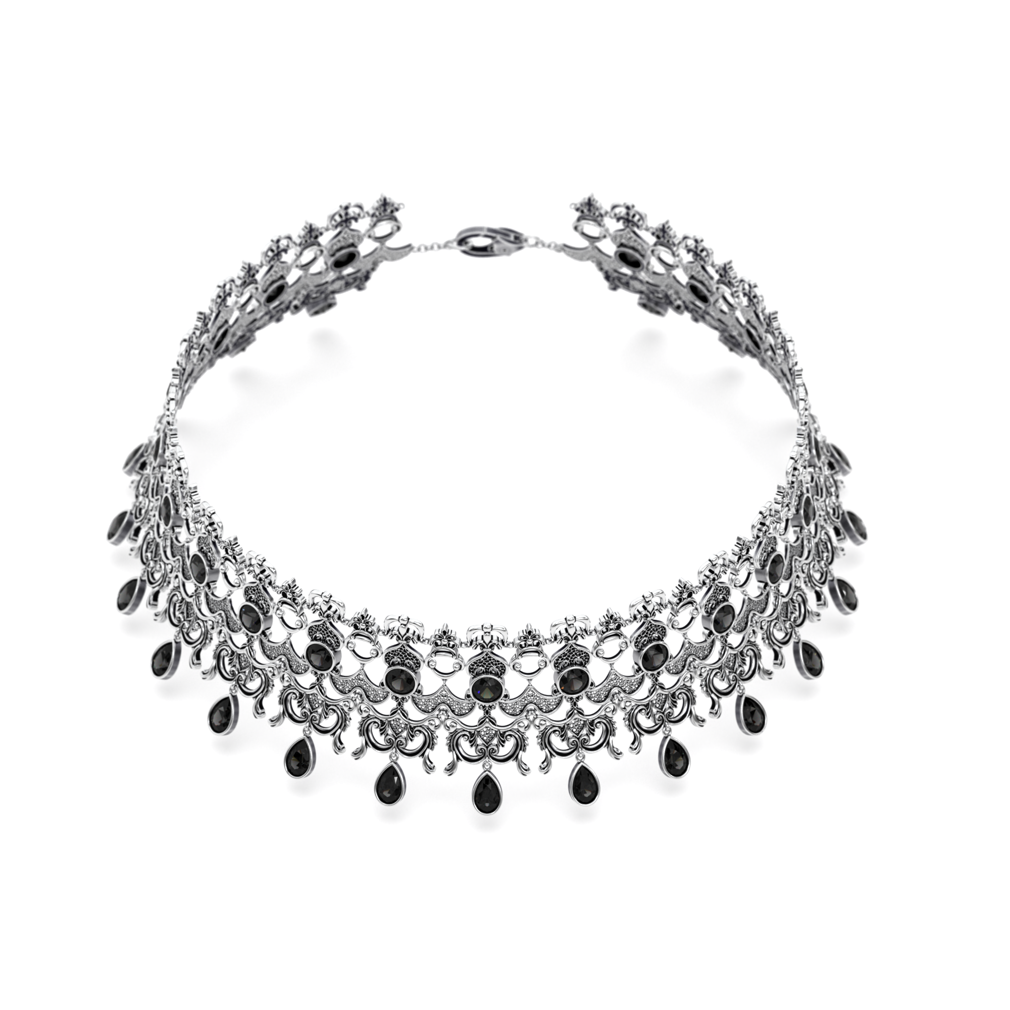 Shadow Lace Choker
